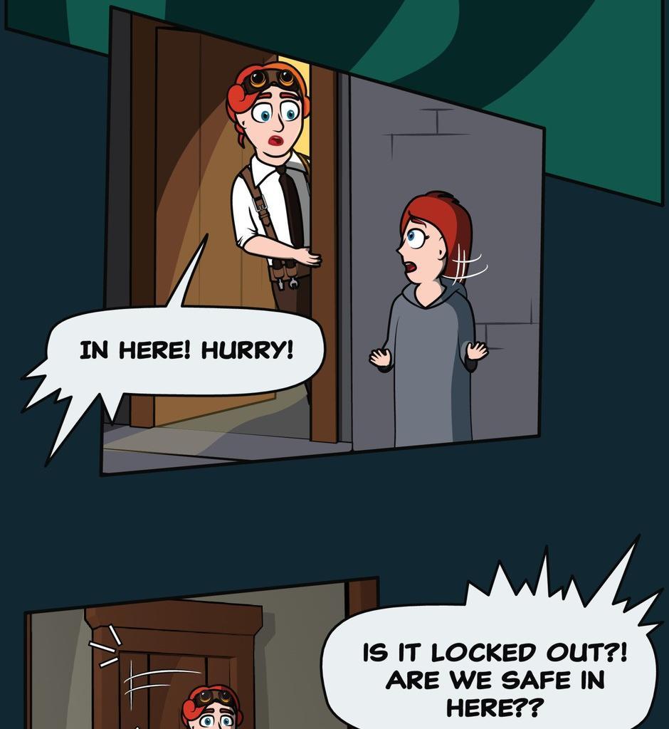 Hexica Spellfire - Episode 5, Page 1: Chapter5 - Midnight Shadows