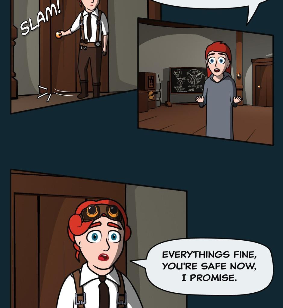 Hexica Spellfire - Episode 5, Page 1: Chapter5 - Midnight Shadows