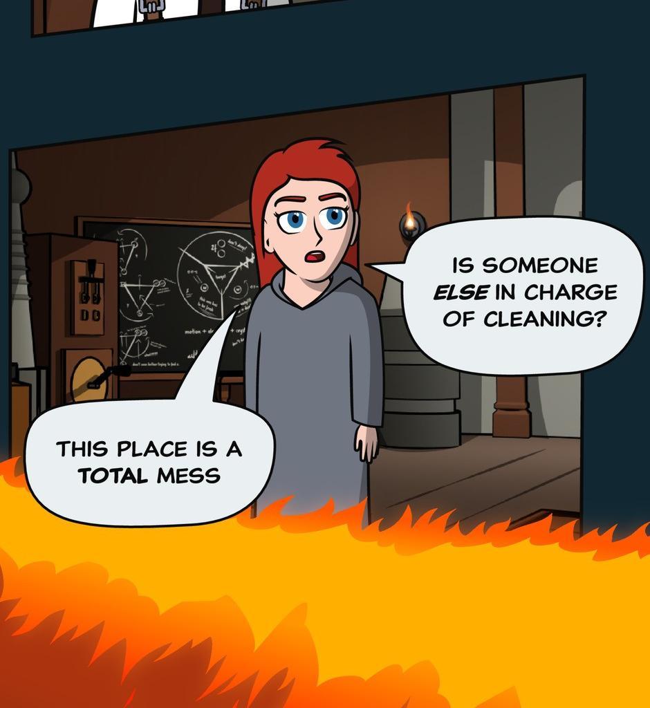 Hexica Spellfire - Episode 5, Page 1: Chapter5 - Midnight Shadows