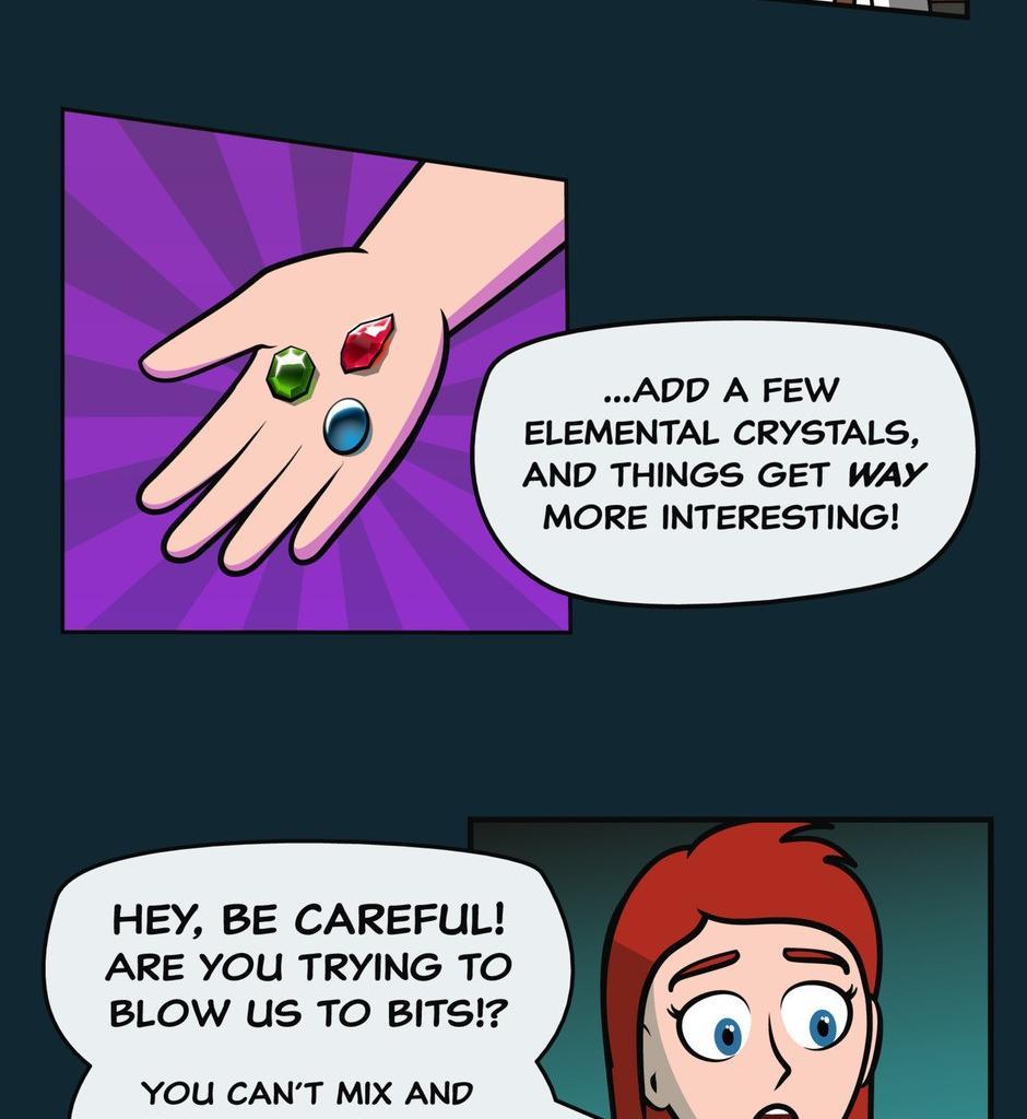 Hexica Spellfire - Episode 6, Page 1: Chapter6 - The Machine