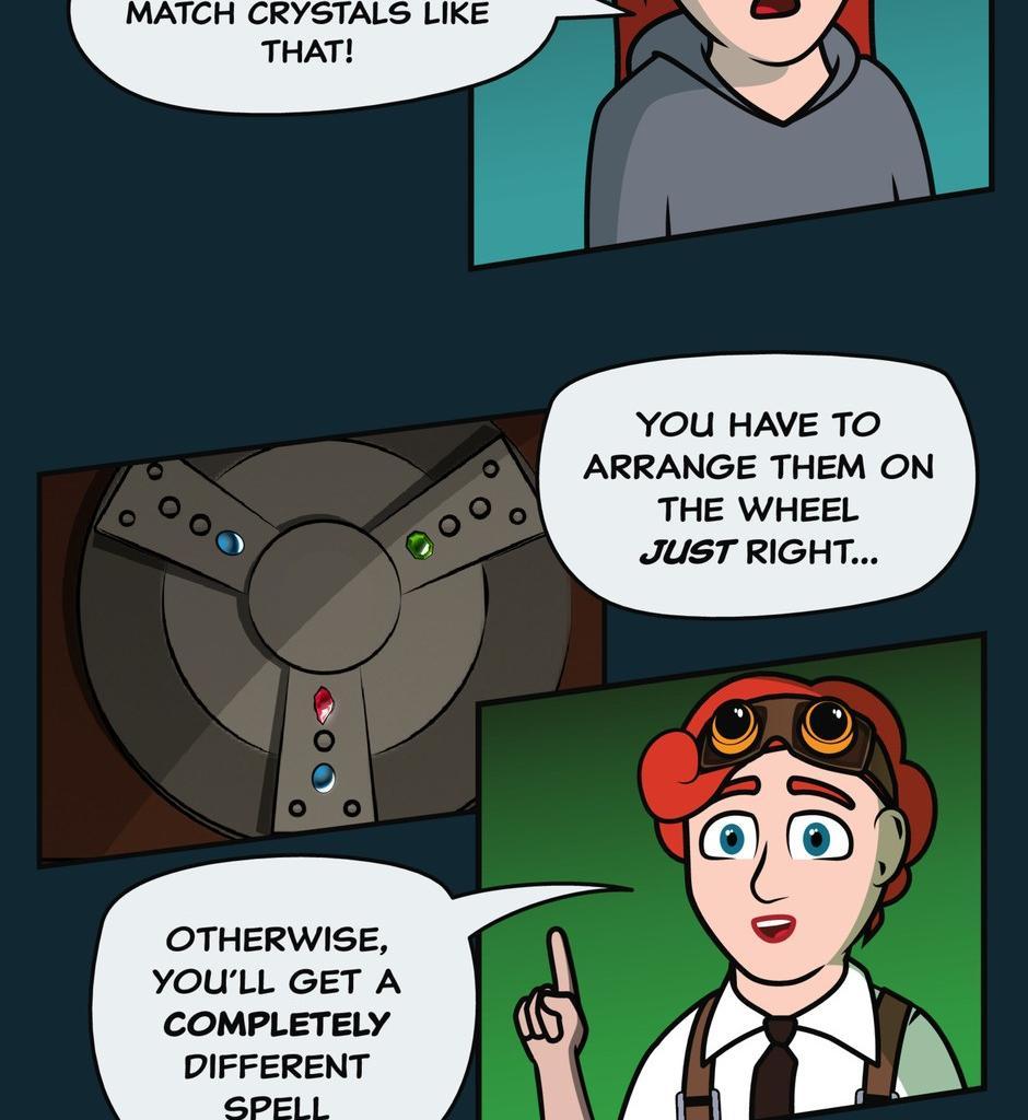 Hexica Spellfire - Episode 6, Page 1: Chapter6 - The Machine