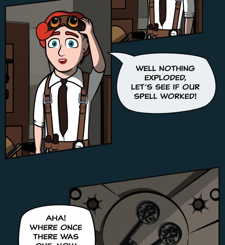 Hexica Spellfire - Episode 6, Page 1: Chapter6 - The Machine