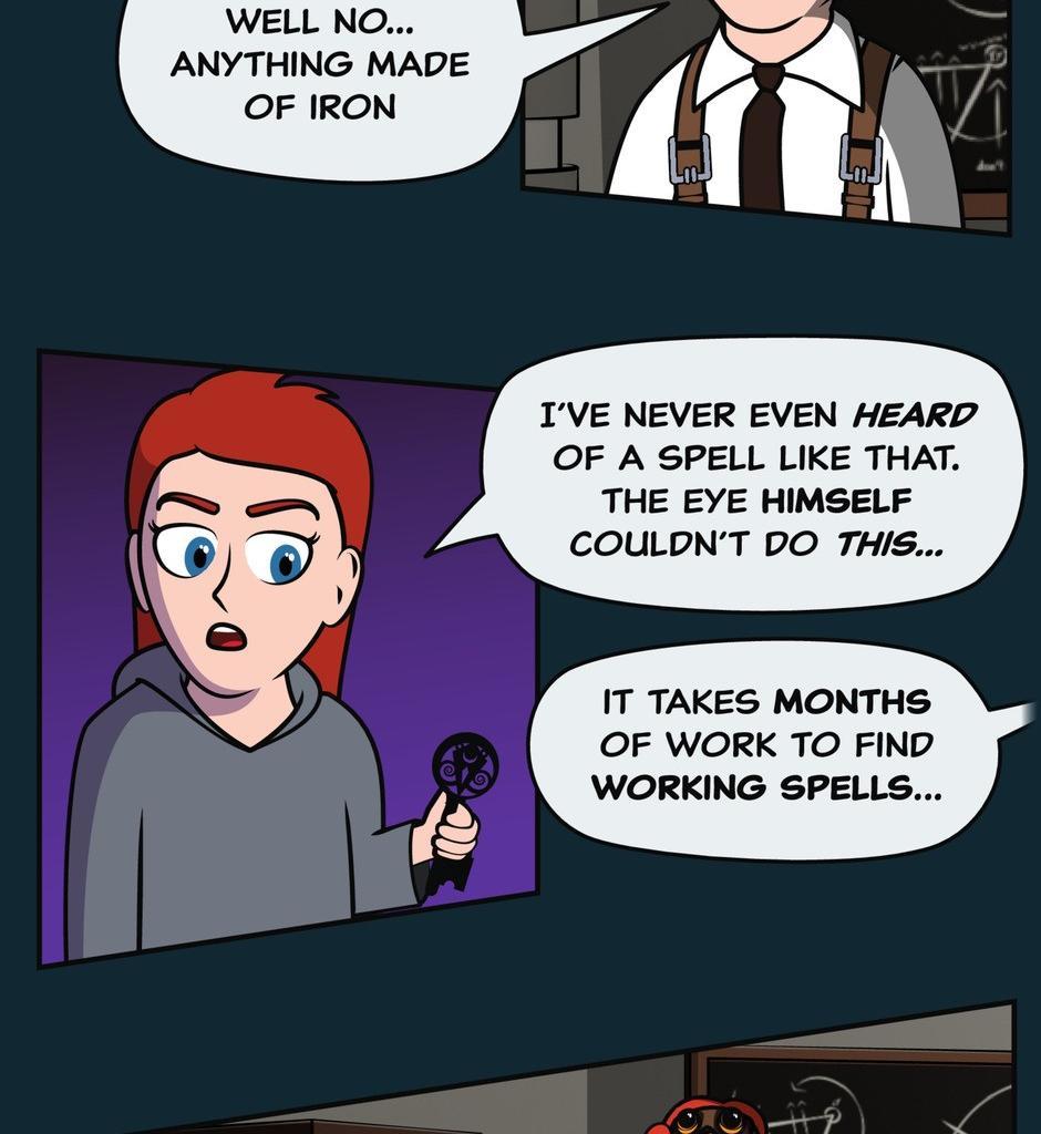 Hexica Spellfire - Episode 6, Page 1: Chapter6 - The Machine