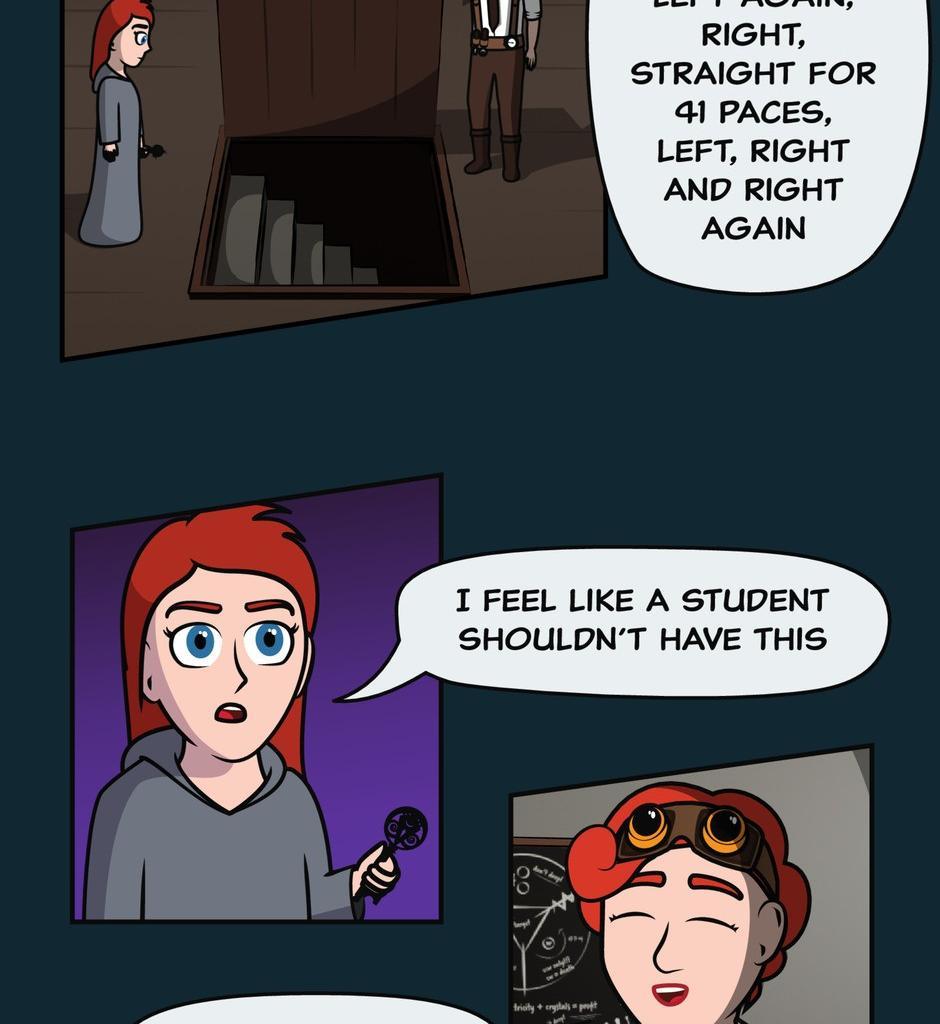 Hexica Spellfire - Episode 6, Page 1: Chapter6 - The Machine