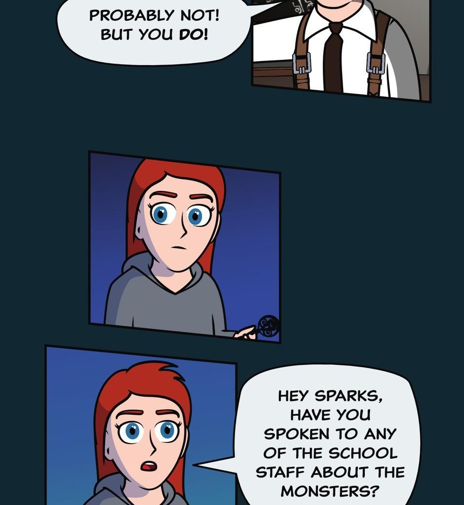 Hexica Spellfire - Episode 6, Page 1: Chapter6 - The Machine