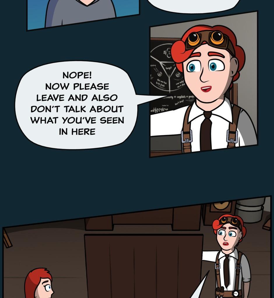 Hexica Spellfire - Episode 6, Page 1: Chapter6 - The Machine