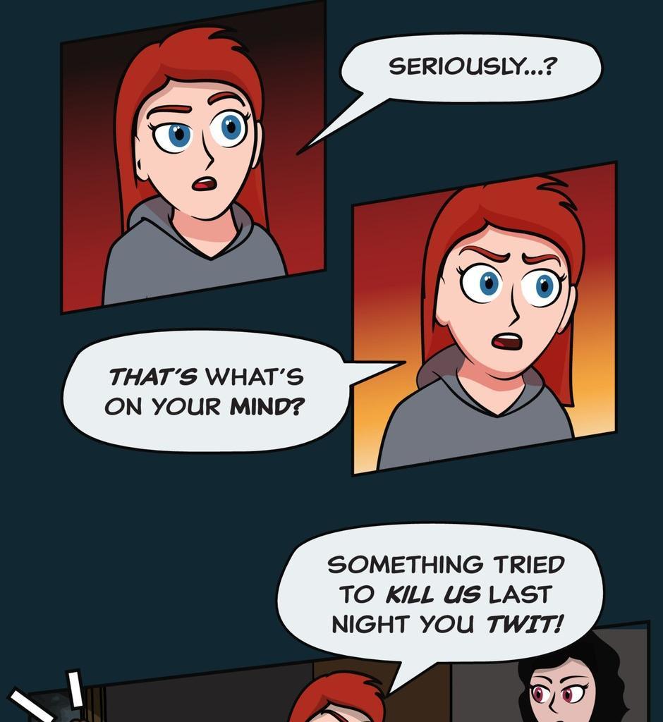 Hexica Spellfire - Episode 7, Page 1: Chapter7 - So, This is All Pretty Normal, Right?