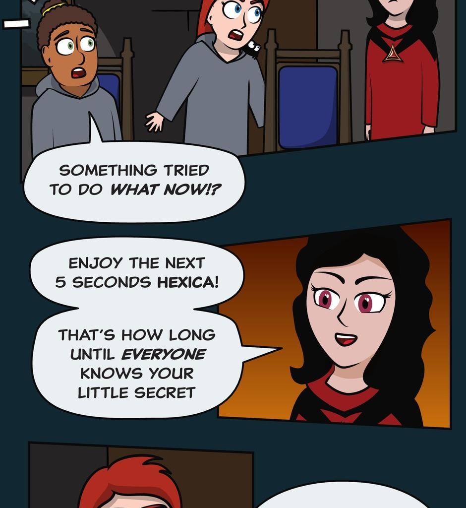 Hexica Spellfire - Episode 7, Page 1: Chapter7 - So, This is All Pretty Normal, Right?