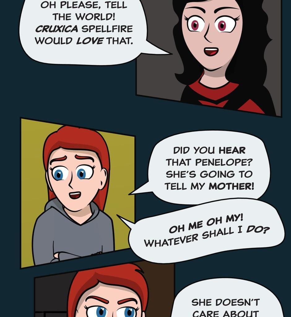 Hexica Spellfire - Episode 7, Page 1: Chapter7 - So, This is All Pretty Normal, Right?
