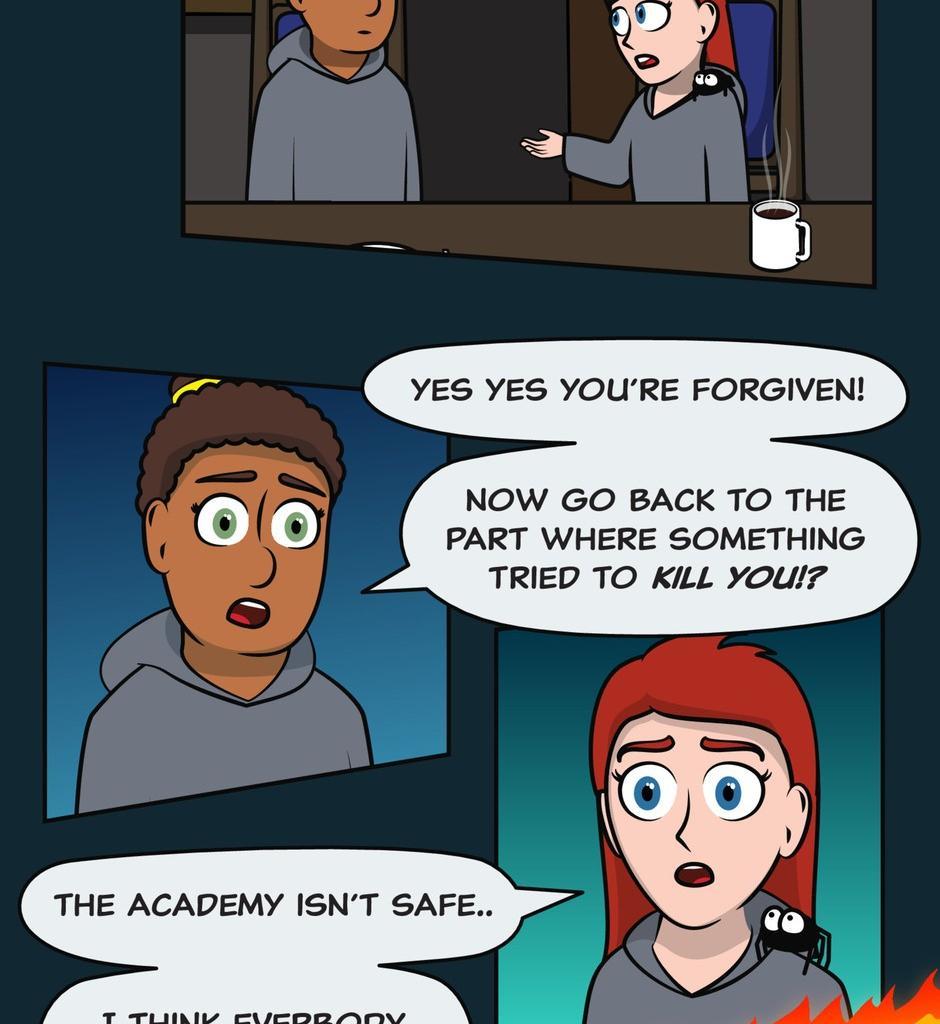 Hexica Spellfire - Episode 7, Page 1: Chapter7 - So, This is All Pretty Normal, Right?