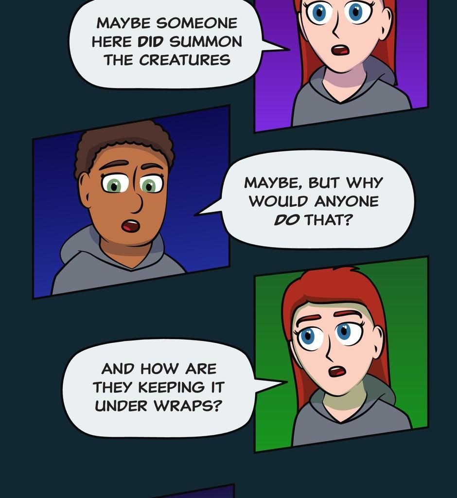 Hexica Spellfire - Episode 7, Page 1: Chapter7 - So, This is All Pretty Normal, Right?