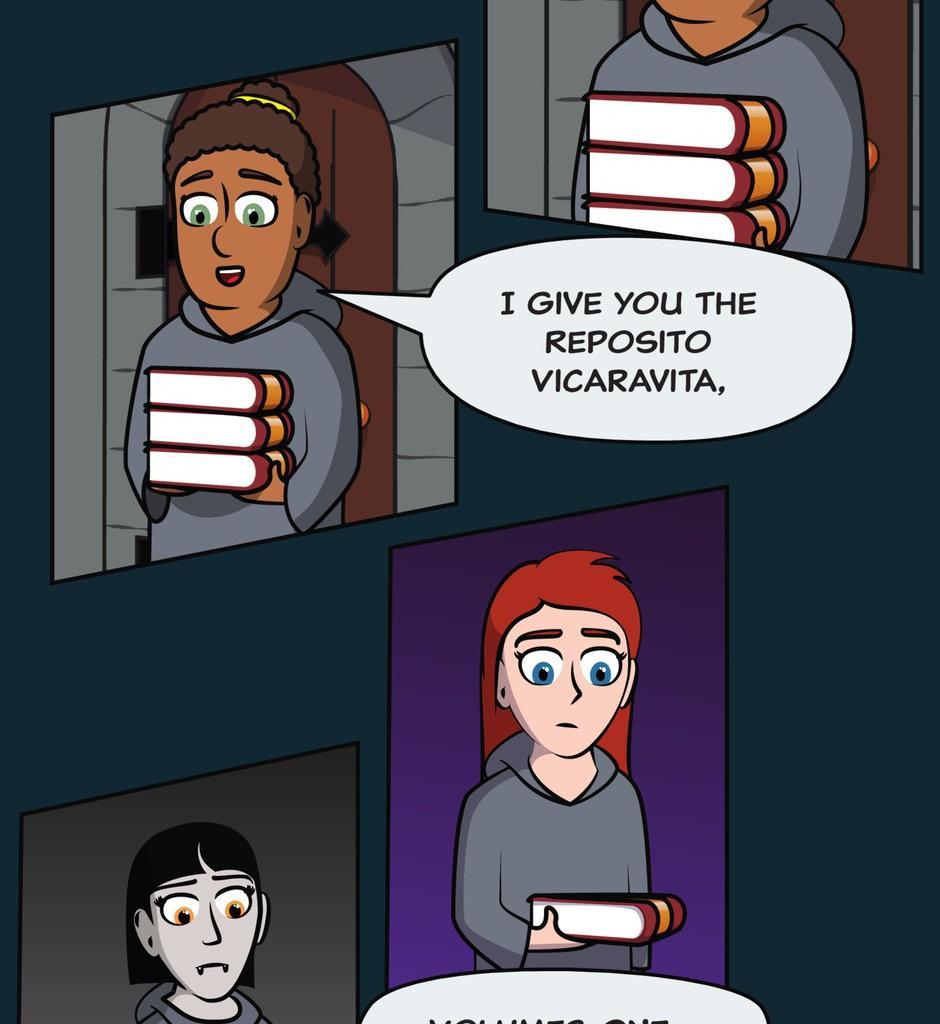 Hexica Spellfire - Episode 8, Page 1: Chapter8 - Cracking It