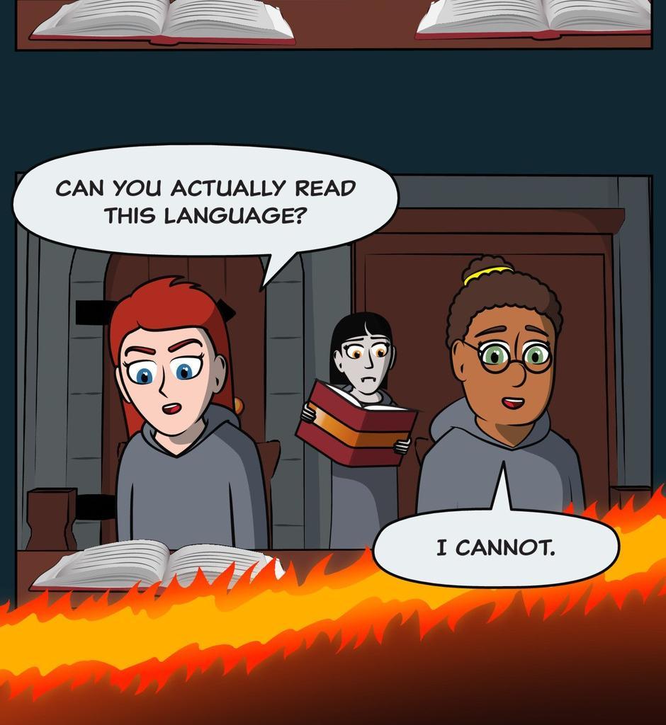 Hexica Spellfire - Episode 8, Page 1: Chapter8 - Cracking It