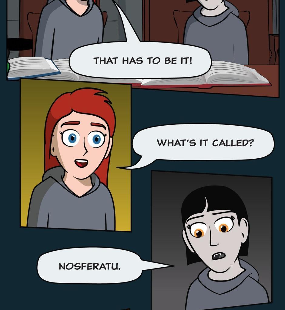 Hexica Spellfire - Episode 8, Page 1: Chapter8 - Cracking It