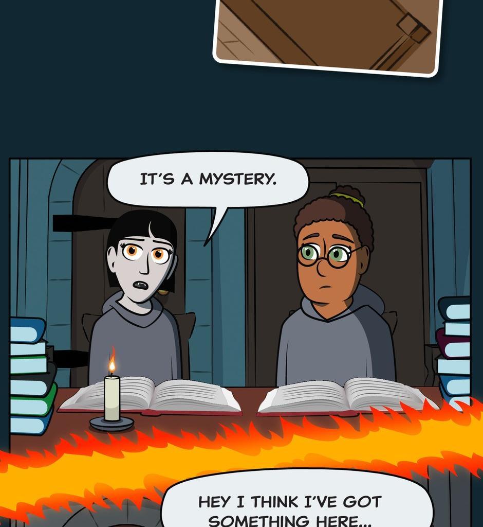 Hexica Spellfire - Episode 8, Page 1: Chapter8 - Cracking It