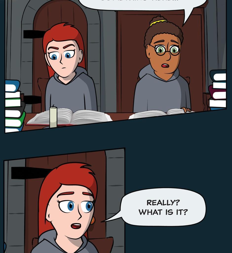 Hexica Spellfire - Episode 8, Page 1: Chapter8 - Cracking It