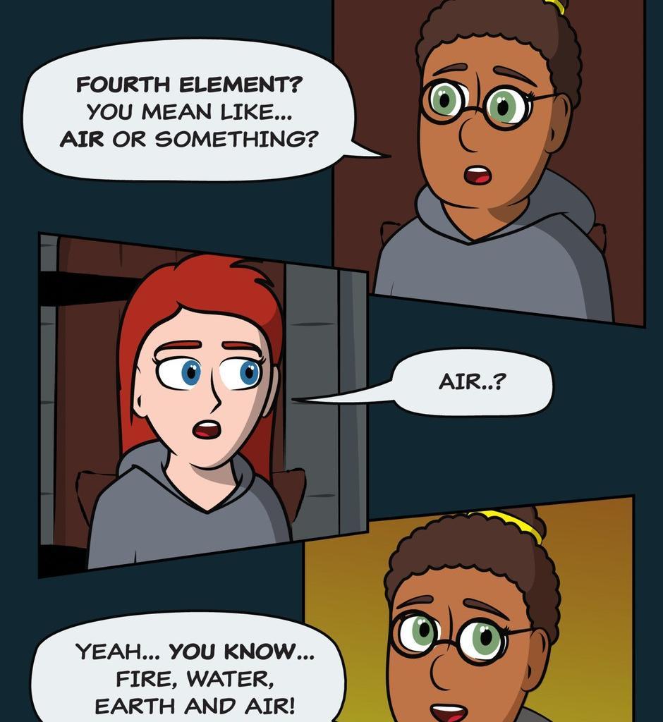 Hexica Spellfire - Episode 8, Page 1: Chapter8 - Cracking It