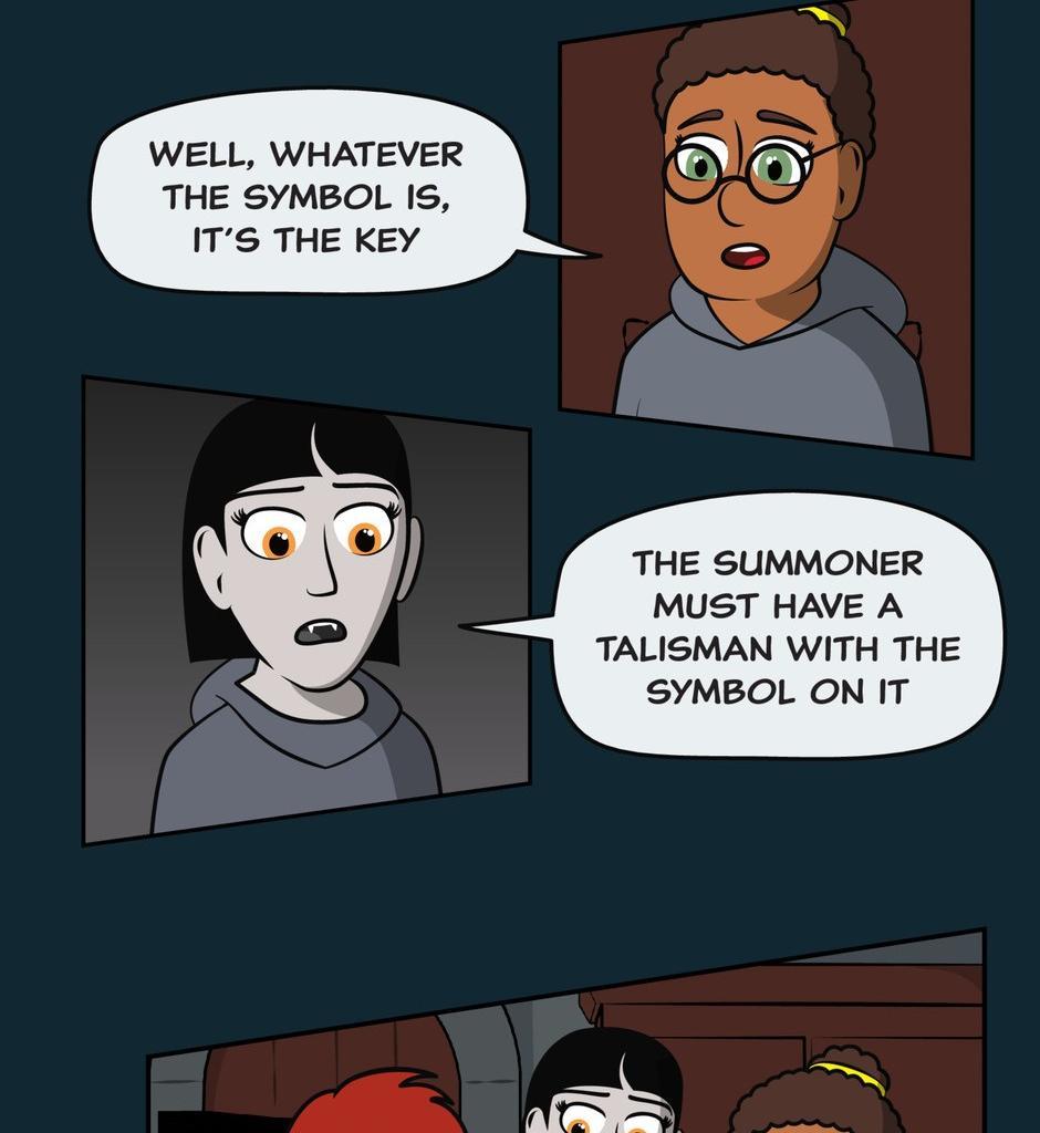 Hexica Spellfire - Episode 8, Page 1: Chapter8 - Cracking It