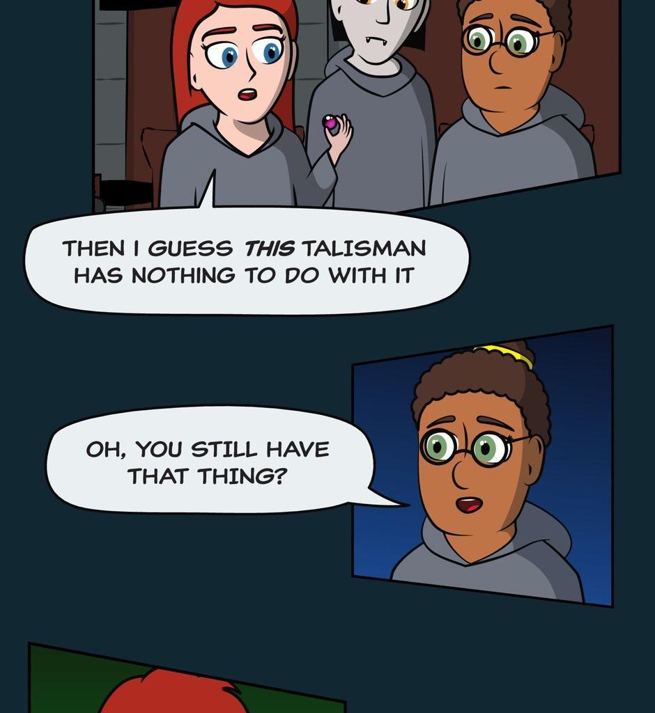 Hexica Spellfire - Episode 8, Page 1: Chapter8 - Cracking It