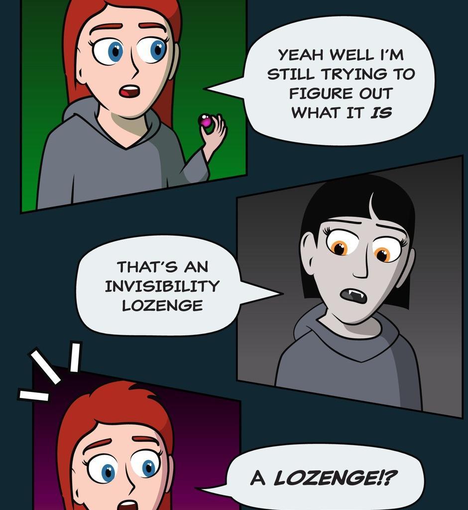 Hexica Spellfire - Episode 8, Page 1: Chapter8 - Cracking It