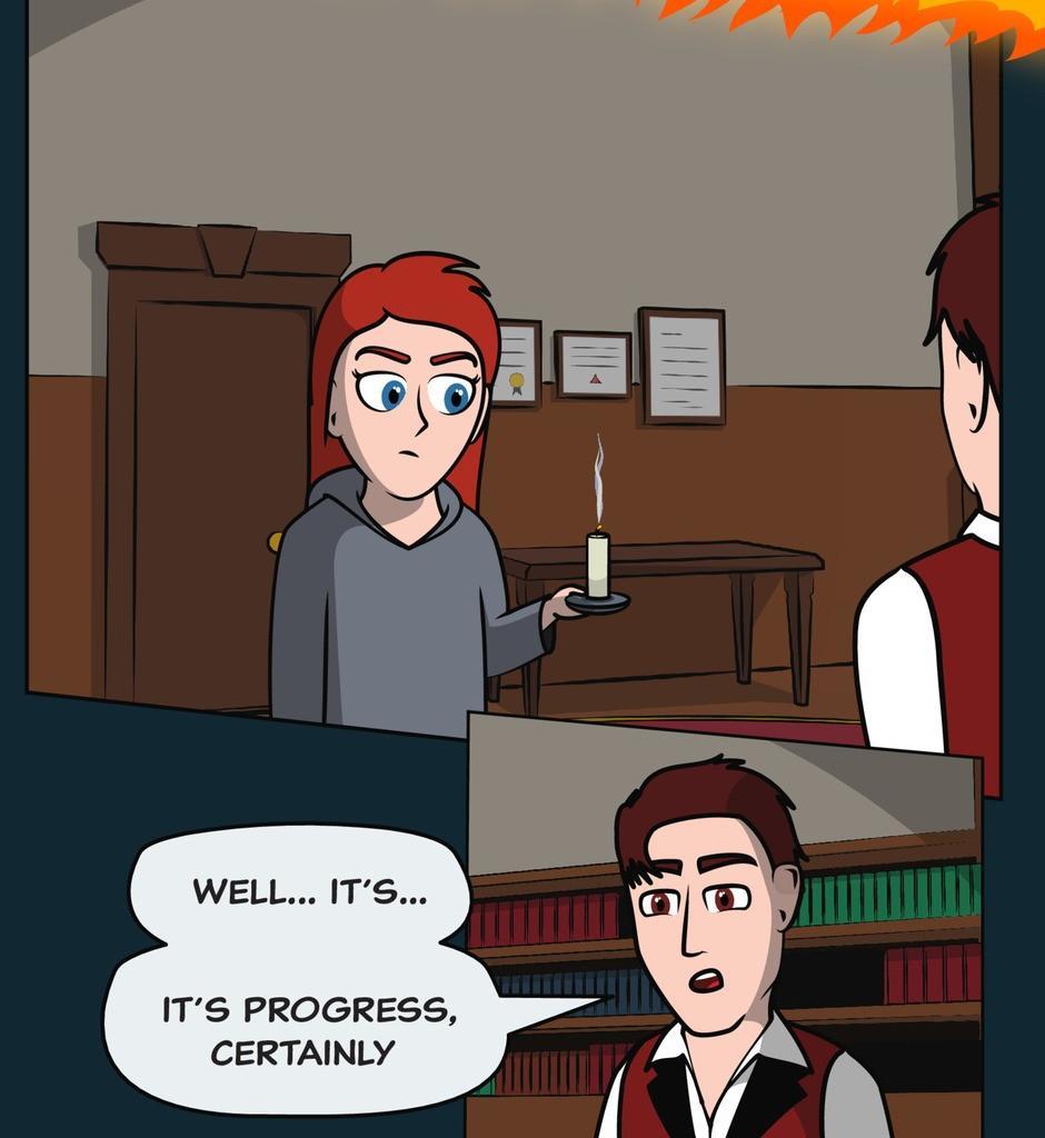 Hexica Spellfire - Episode 9, Page 1: Chapter9 - No Pressure