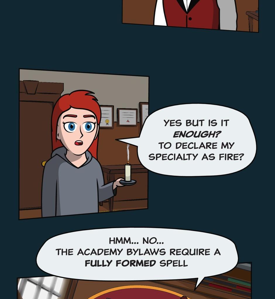 Hexica Spellfire - Episode 9, Page 1: Chapter9 - No Pressure
