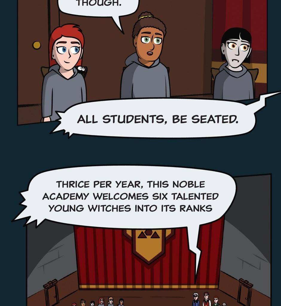 Hexica Spellfire - Episode 9, Page 1: Chapter9 - No Pressure