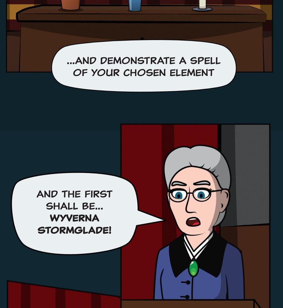 Hexica Spellfire - Episode 9, Page 1: Chapter9 - No Pressure