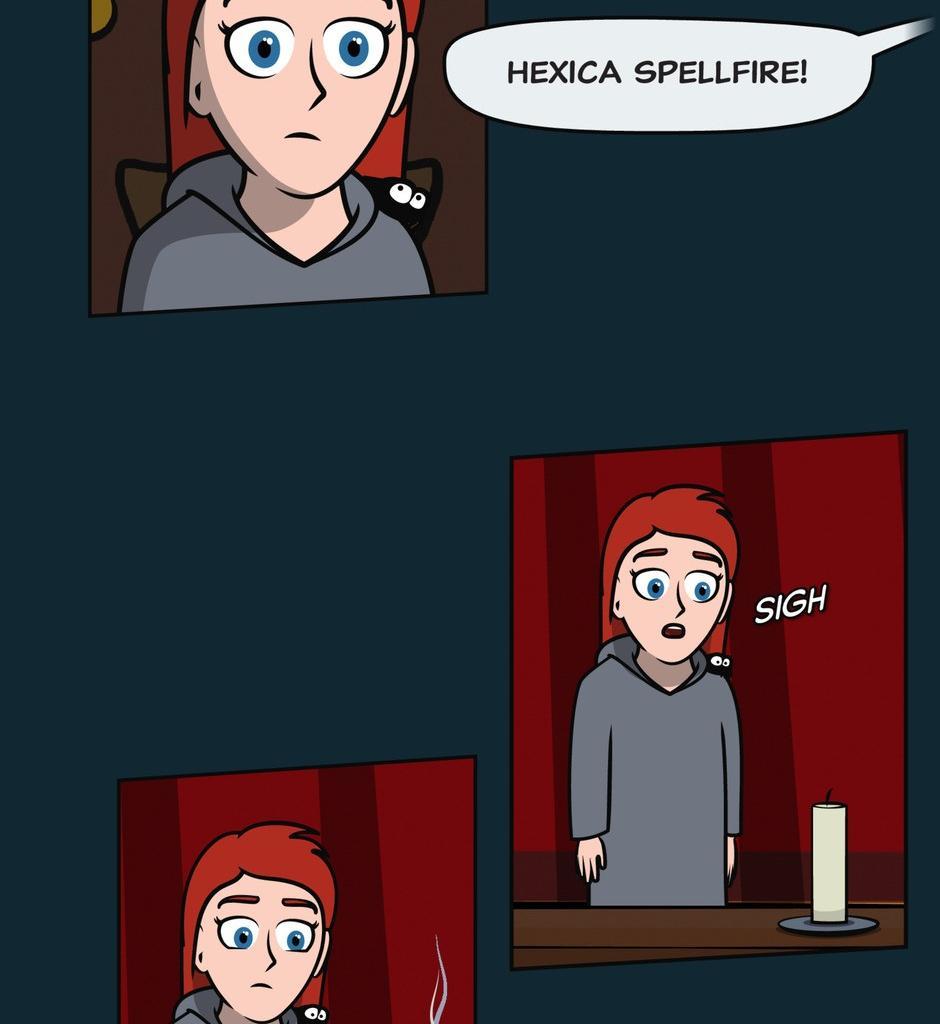 Hexica Spellfire - Episode 9, Page 1: Chapter9 - No Pressure