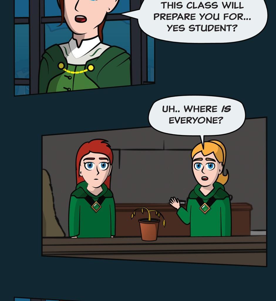 Hexica Spellfire - Episode 10, Page 1: Chapter10 - Grow