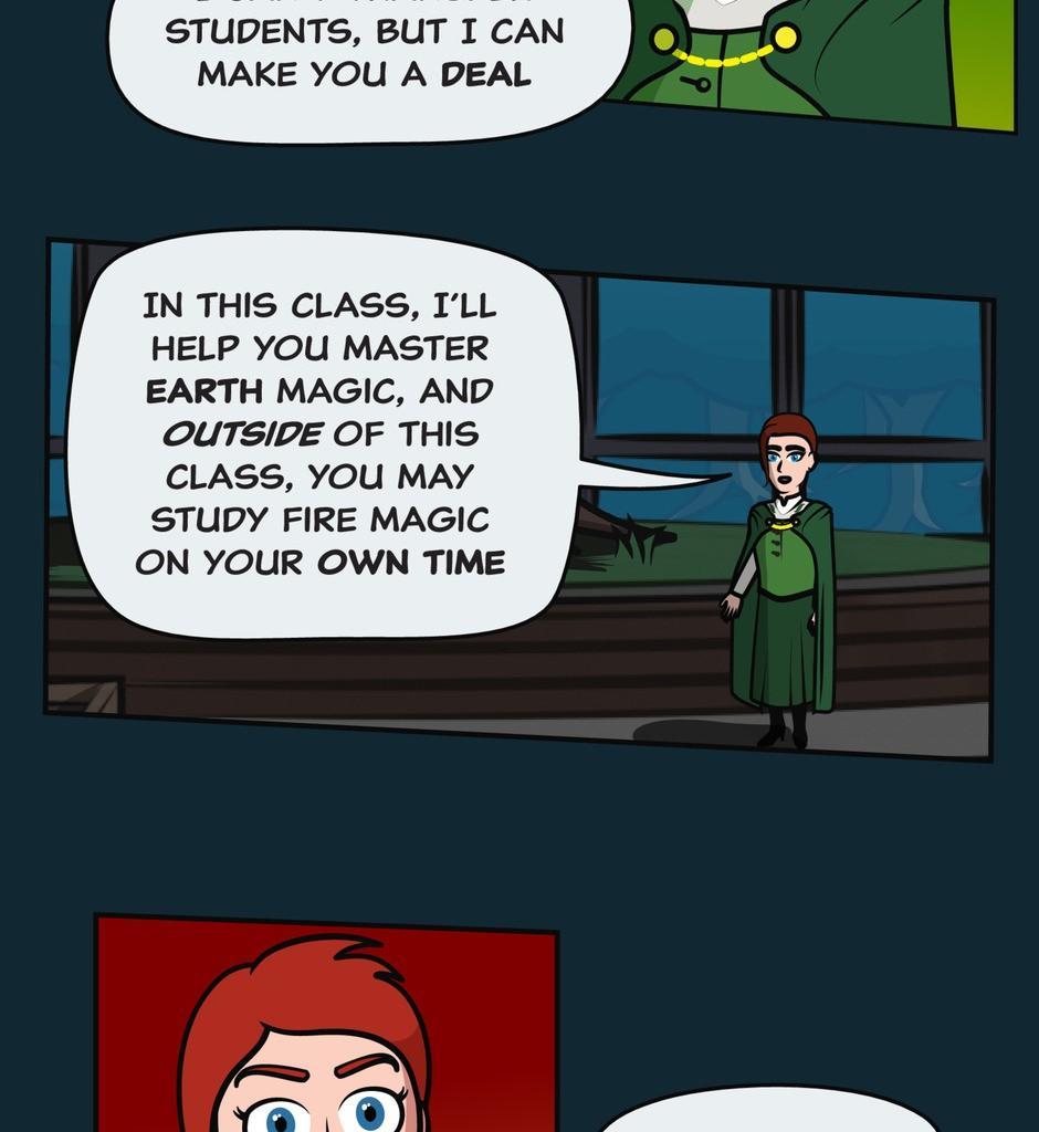 Hexica Spellfire - Episode 10, Page 1: Chapter10 - Grow