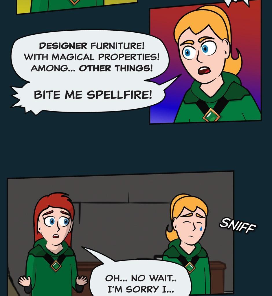 Hexica Spellfire - Episode 10, Page 1: Chapter10 - Grow