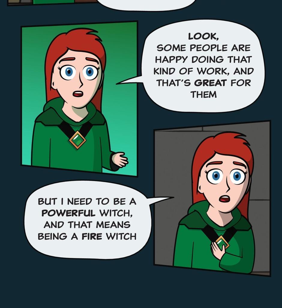 Hexica Spellfire - Episode 10, Page 1: Chapter10 - Grow