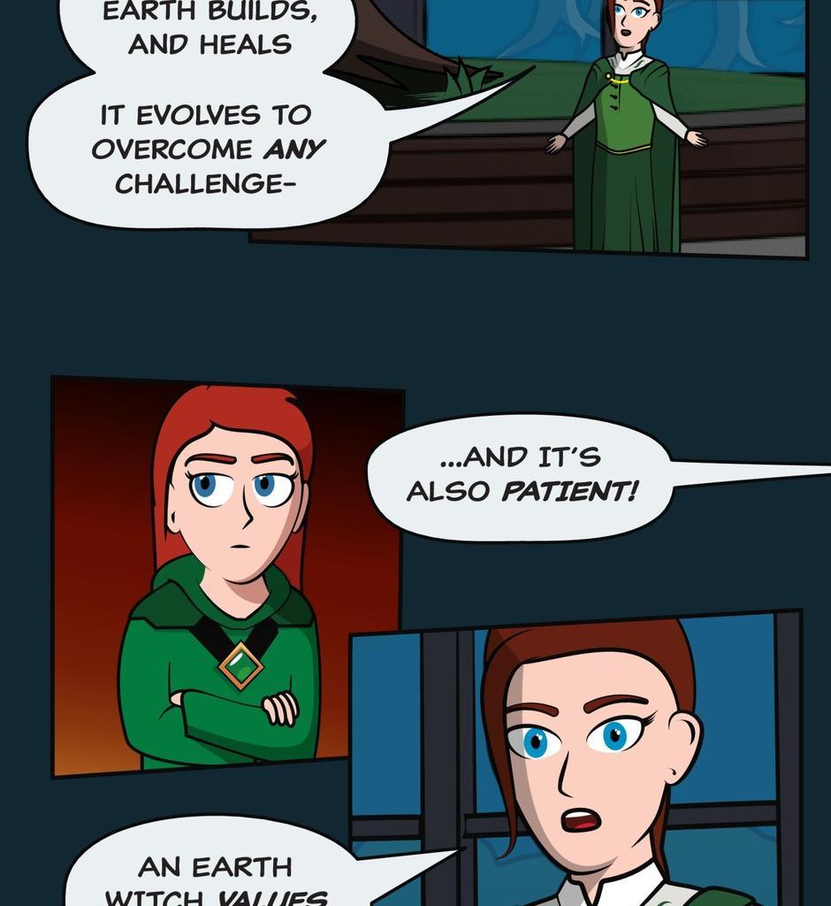 Hexica Spellfire - Episode 10, Page 1: Chapter10 - Grow