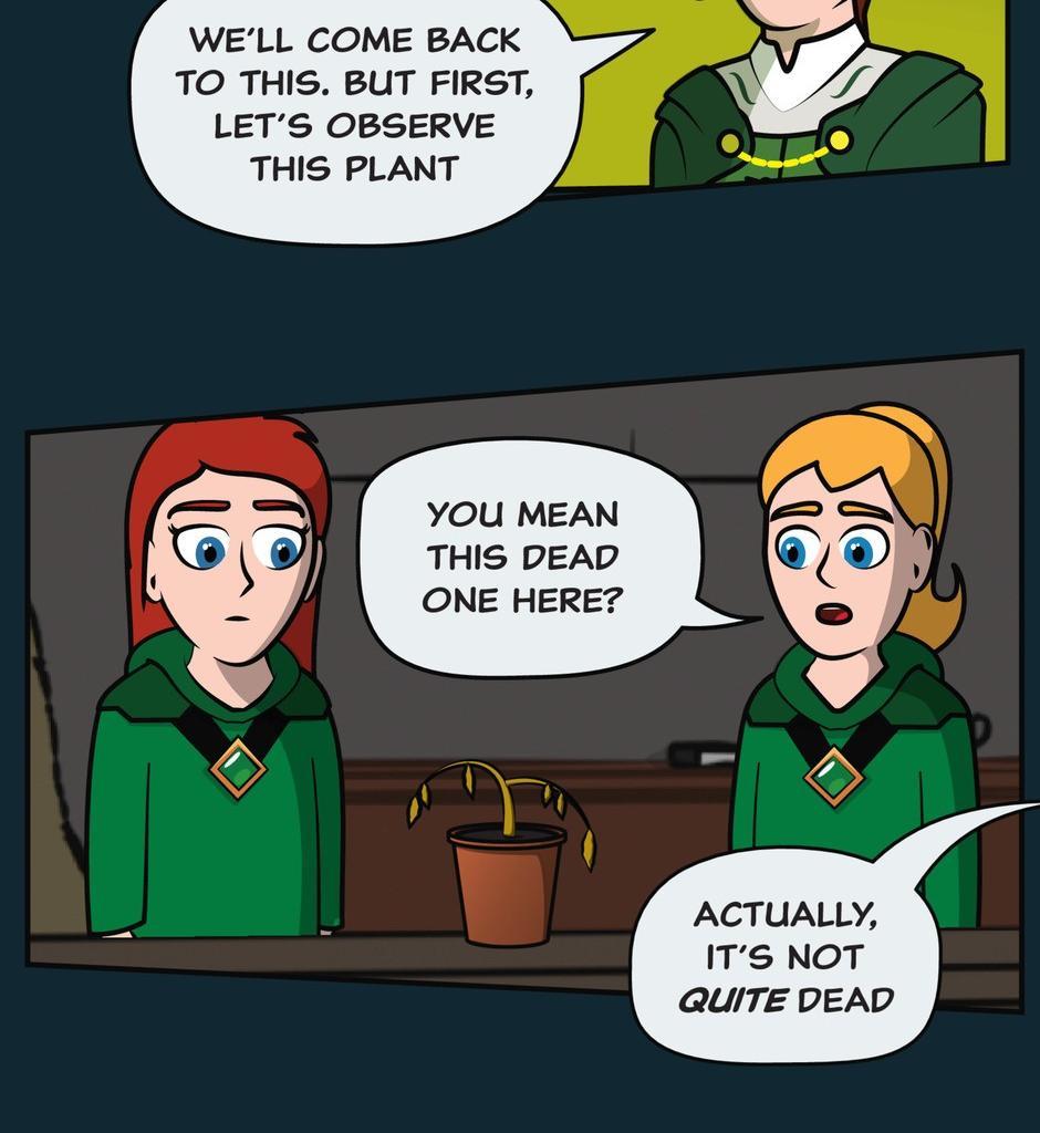 Hexica Spellfire - Episode 10, Page 1: Chapter10 - Grow