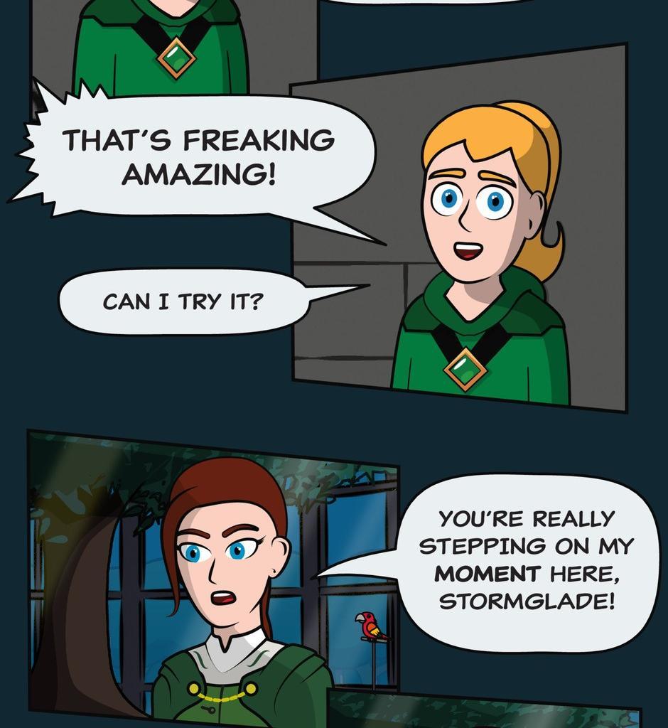 Hexica Spellfire - Episode 10, Page 1: Chapter10 - Grow