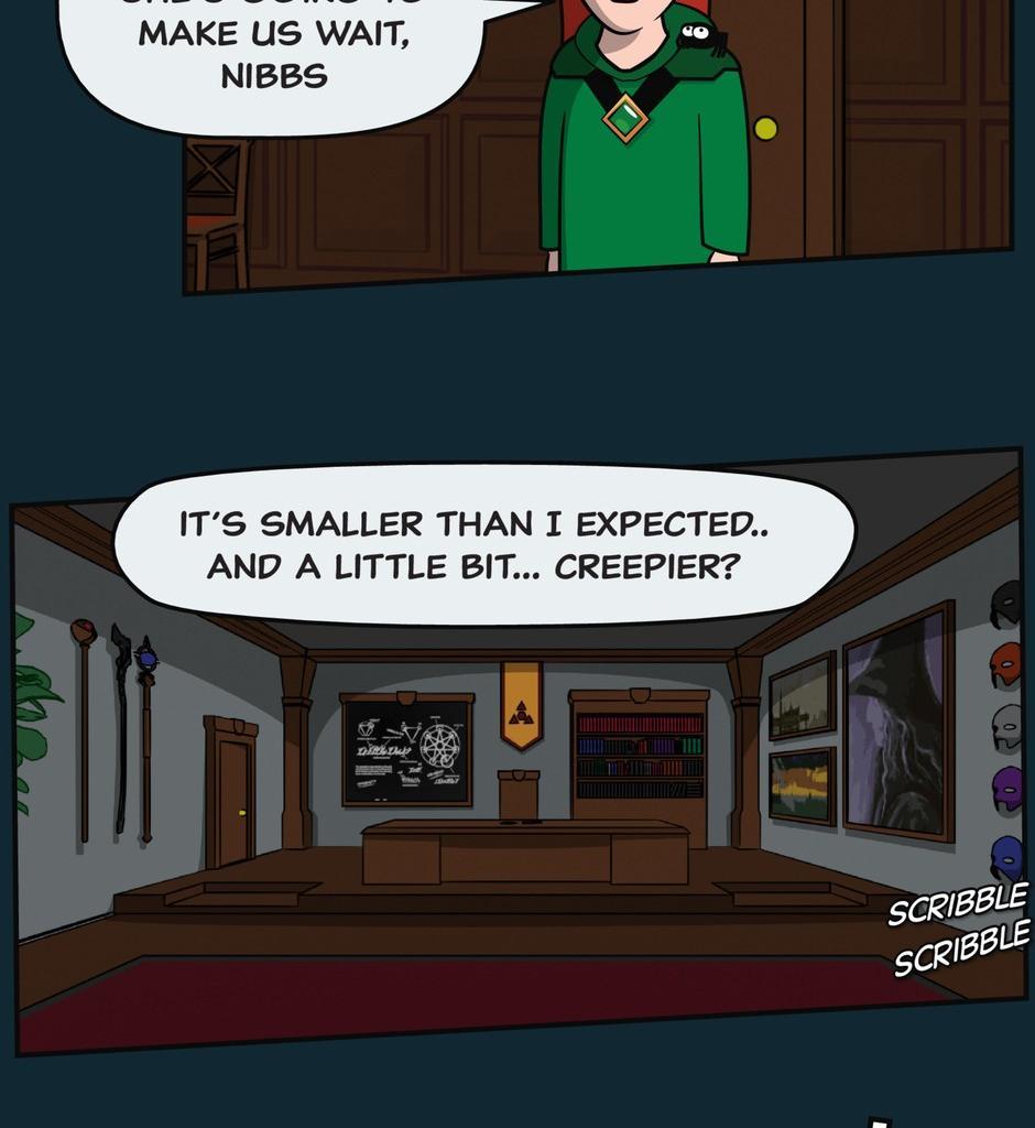 Hexica Spellfire - Episode 11, Page 1: Chapter11 - A Near Myth