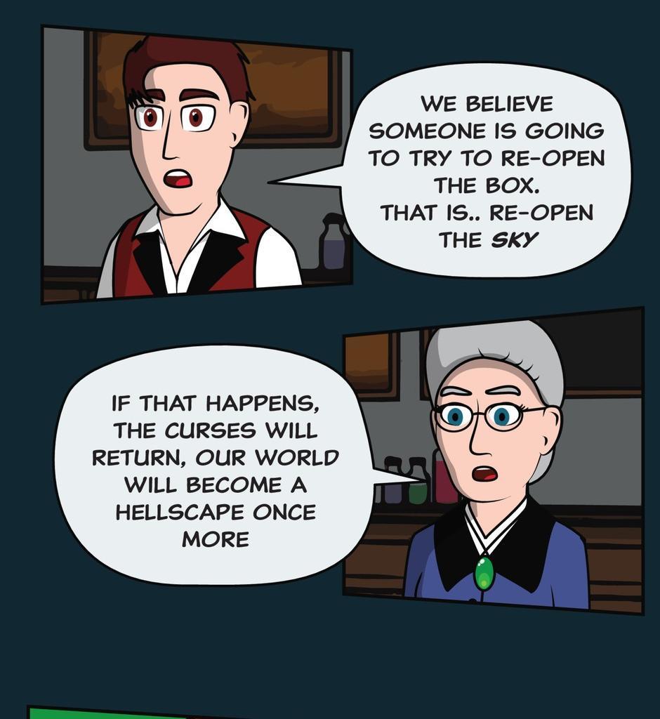 Hexica Spellfire - Episode 11, Page 1: Chapter11 - A Near Myth