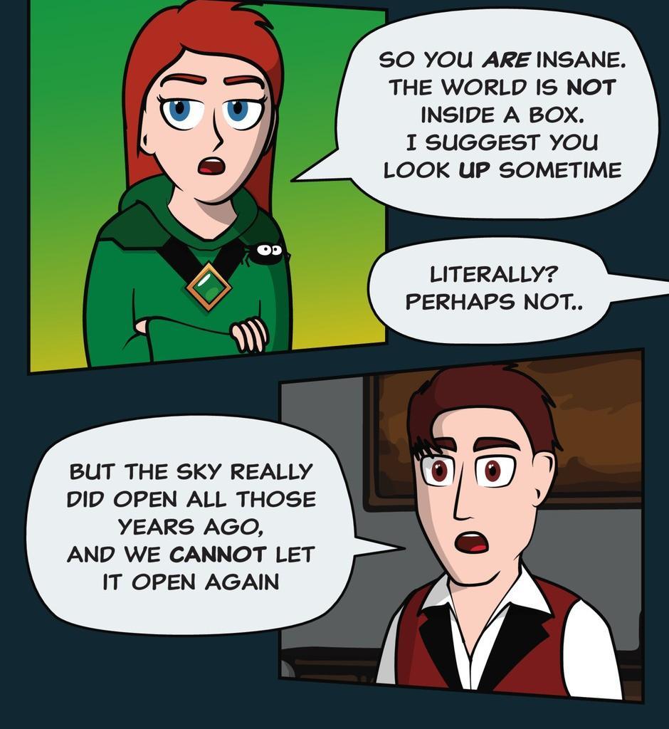 Hexica Spellfire - Episode 11, Page 1: Chapter11 - A Near Myth