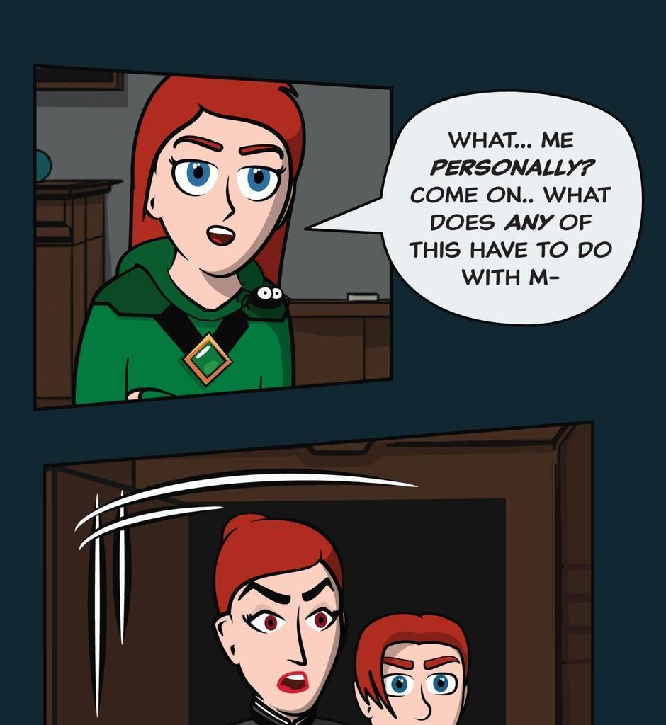 Hexica Spellfire - Episode 11, Page 1: Chapter11 - A Near Myth