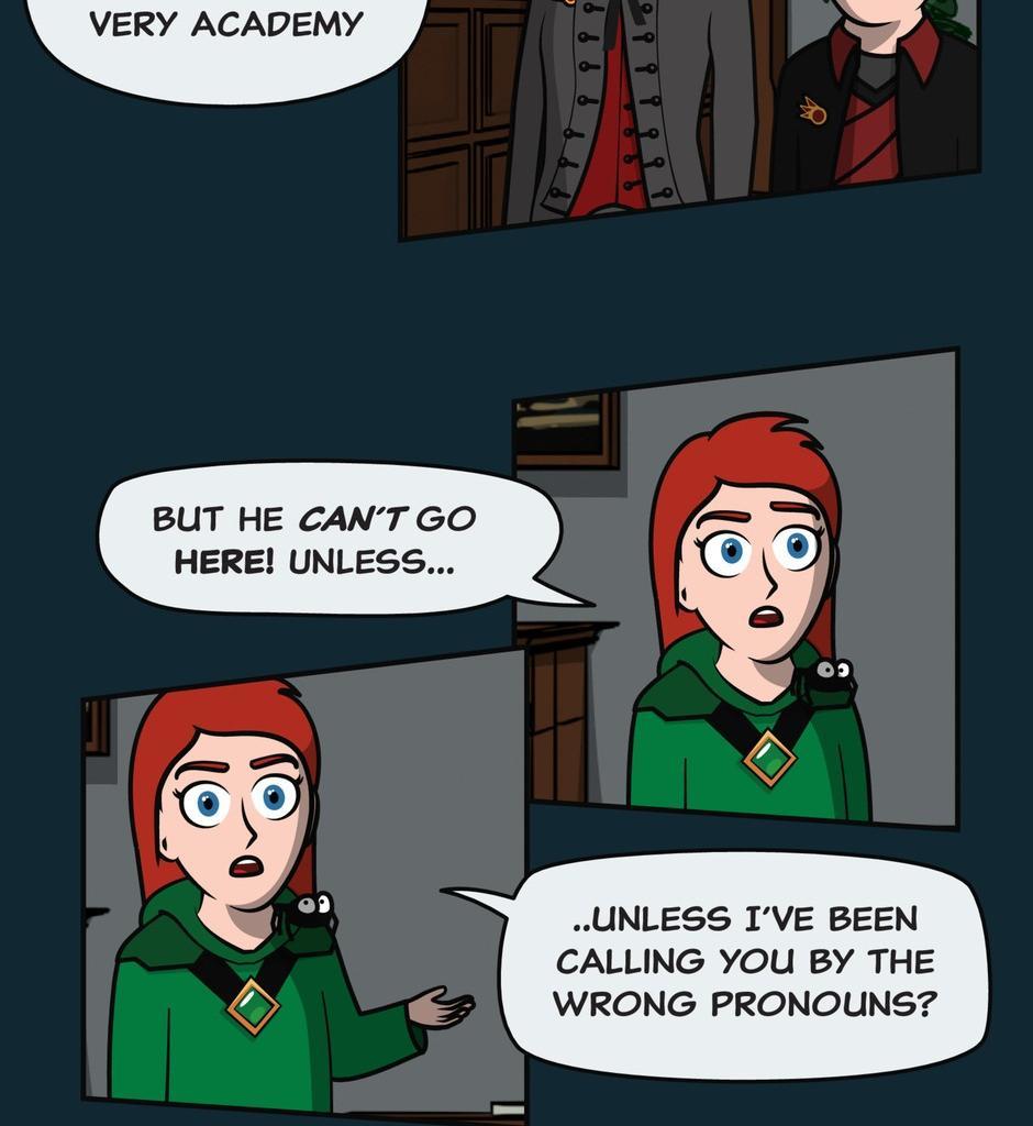 Hexica Spellfire - Episode 12, Page 1: Chapter12 - Her Family