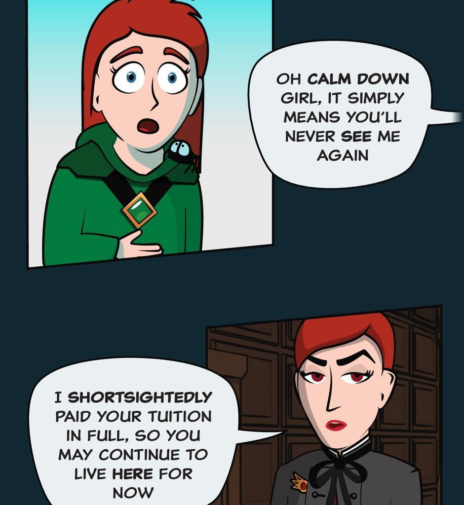 Hexica Spellfire - Episode 12, Page 1: Chapter12 - Her Family