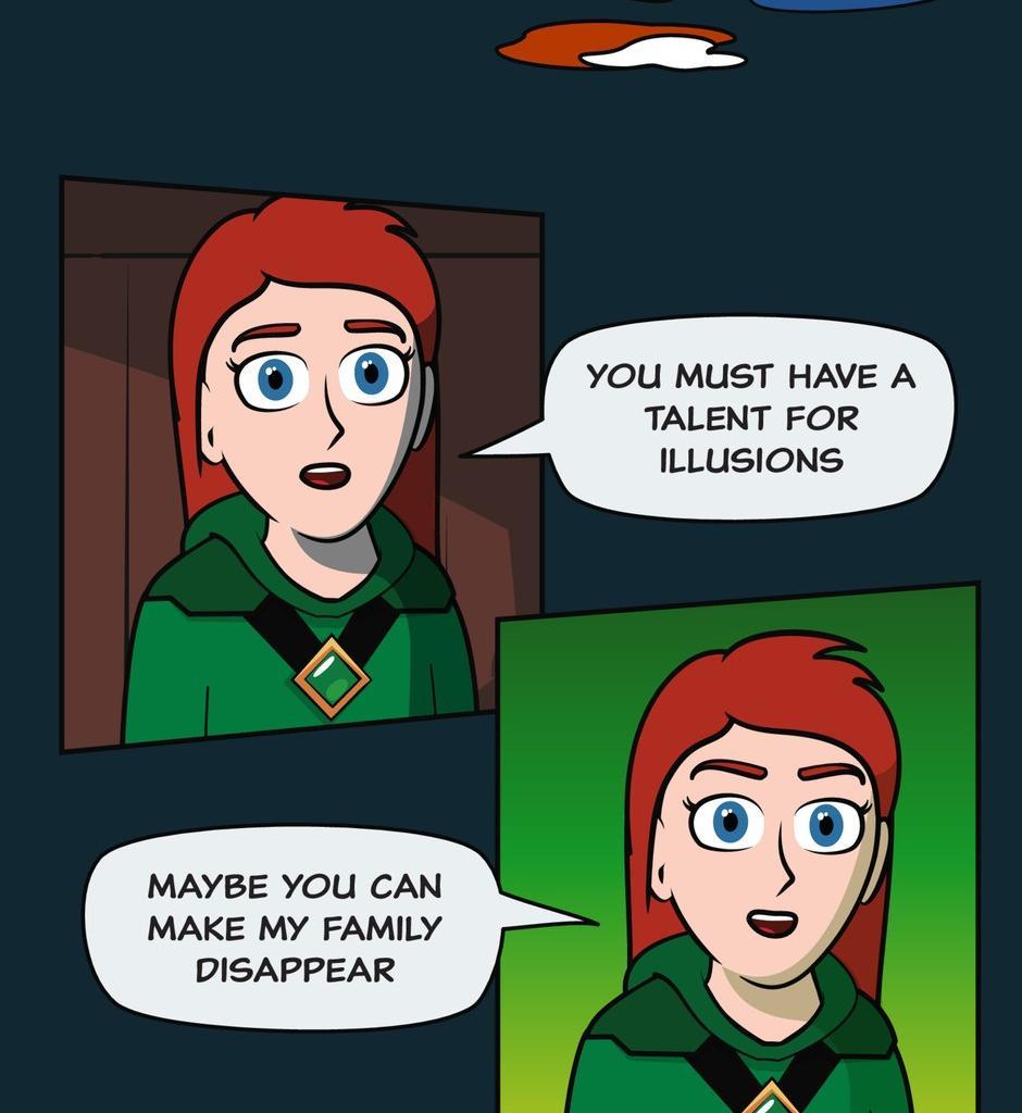 Hexica Spellfire - Episode 12, Page 1: Chapter12 - Her Family