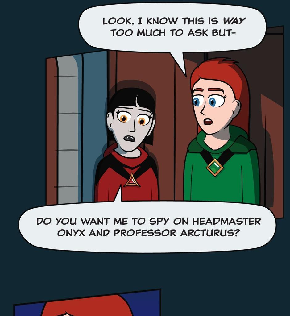 Hexica Spellfire - Episode 12, Page 1: Chapter12 - Her Family