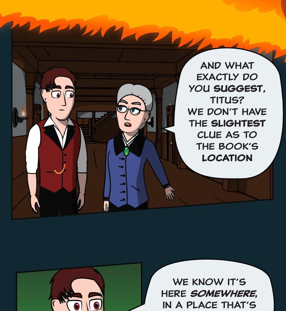 Hexica Spellfire - Episode 13, Page 1: Chapter13 - Sneakyyy