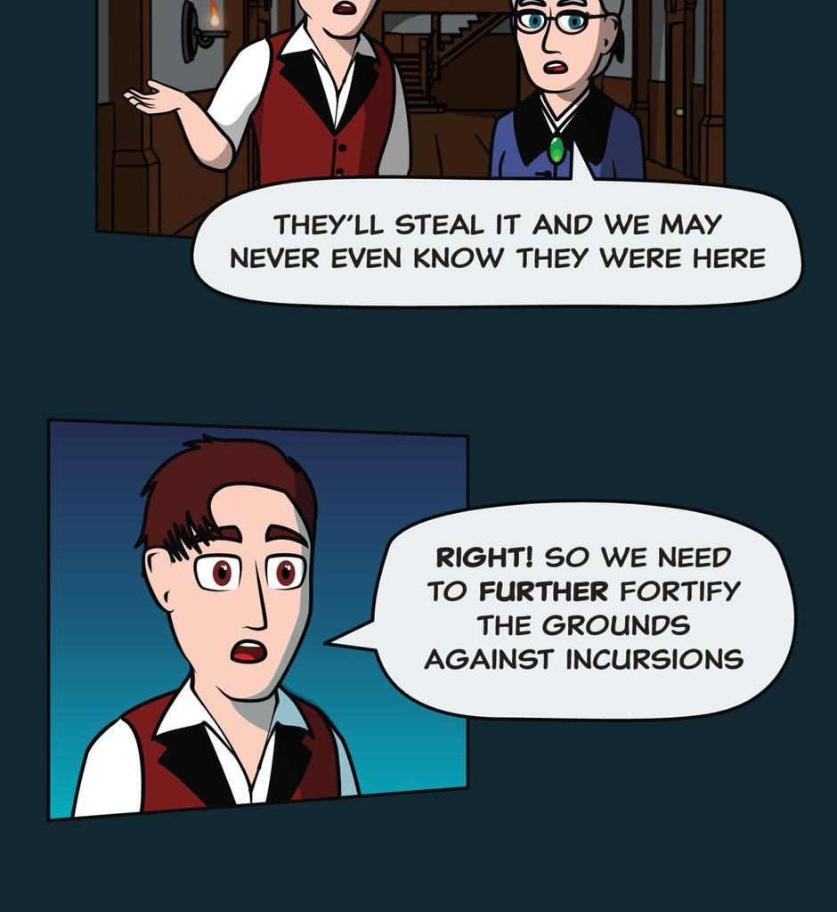 Hexica Spellfire - Episode 13, Page 1: Chapter13 - Sneakyyy