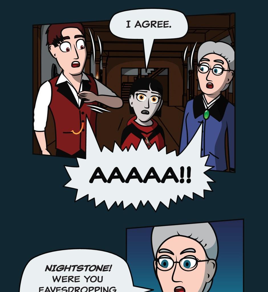 Hexica Spellfire - Episode 13, Page 1: Chapter13 - Sneakyyy