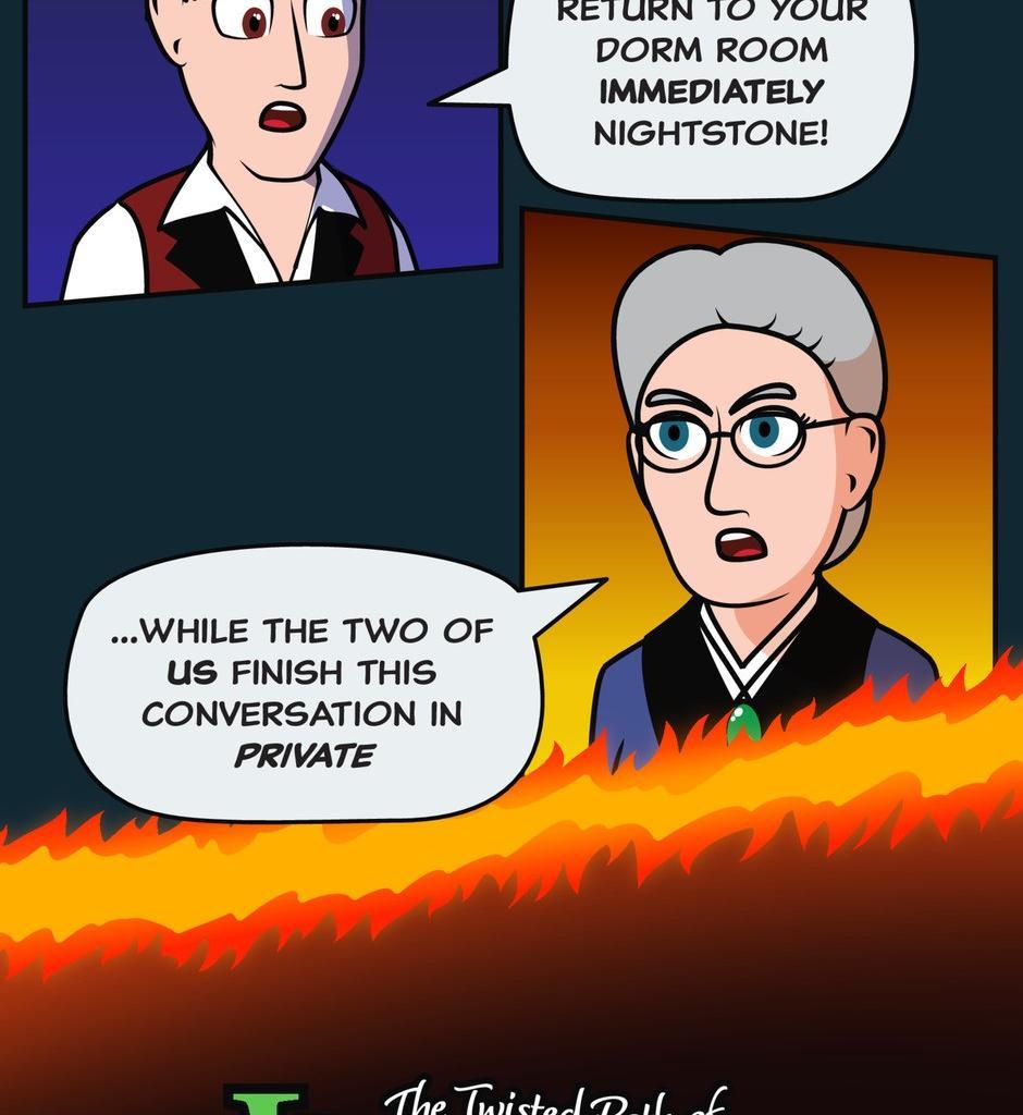 Hexica Spellfire - Episode 13, Page 1: Chapter13 - Sneakyyy