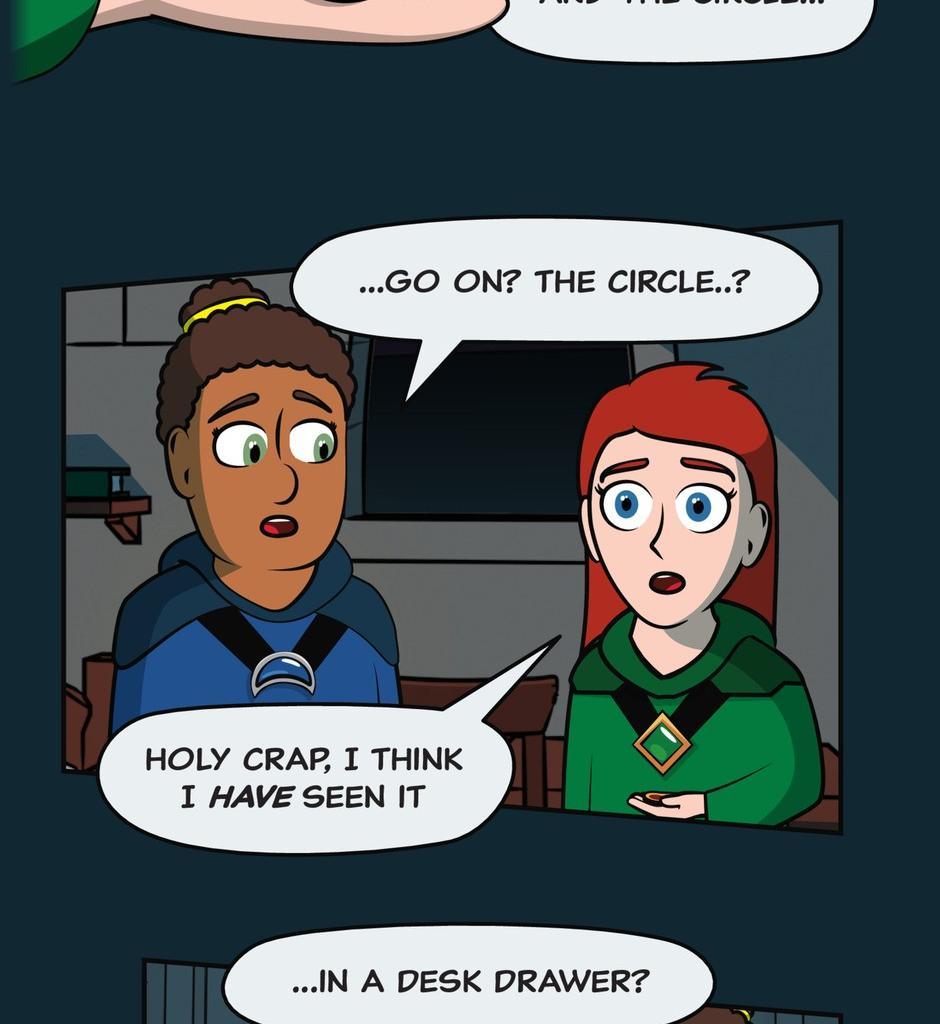 Hexica Spellfire - Episode 13, Page 1: Chapter13 - Sneakyyy
