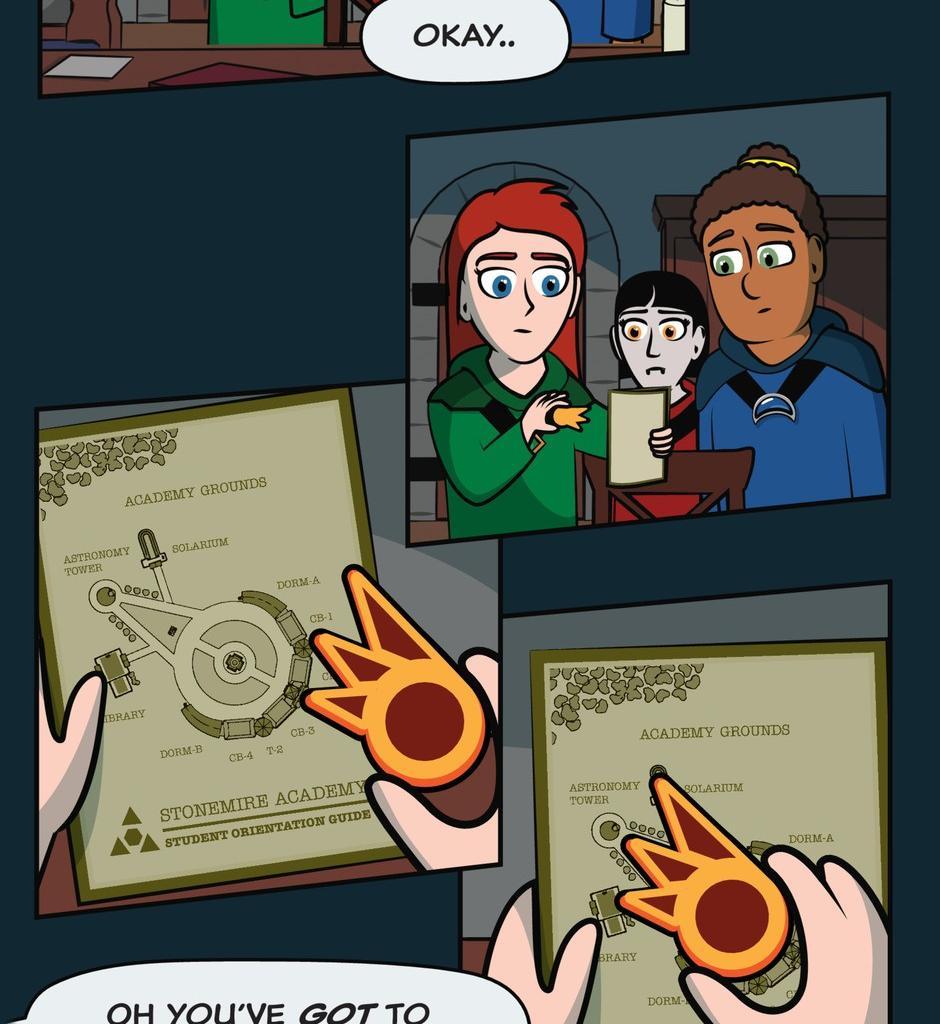 Hexica Spellfire - Episode 13, Page 1: Chapter13 - Sneakyyy
